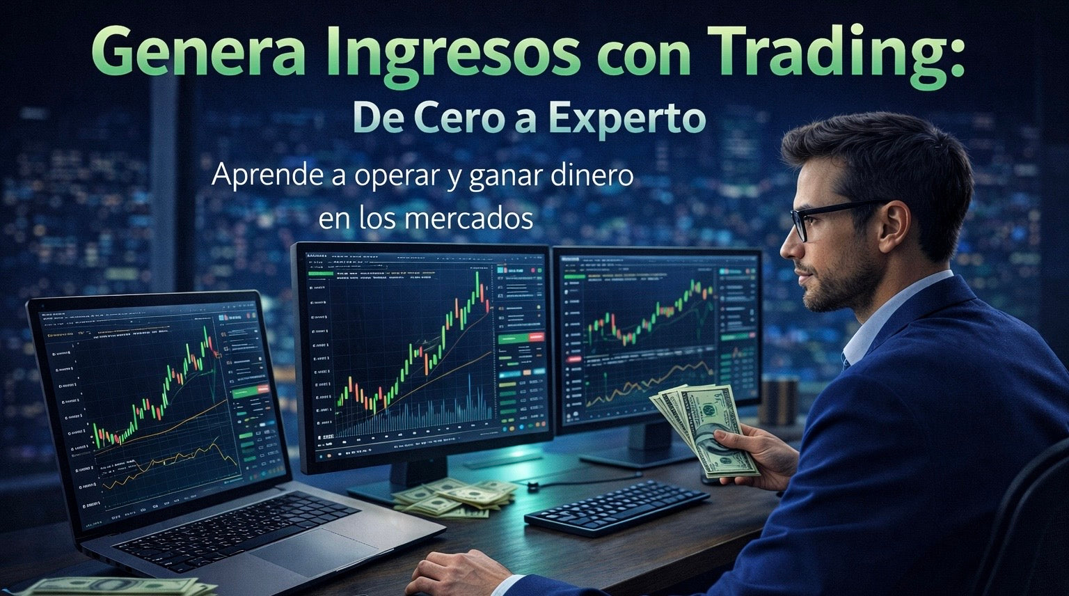 GENERA INGRESOS CON TRADING